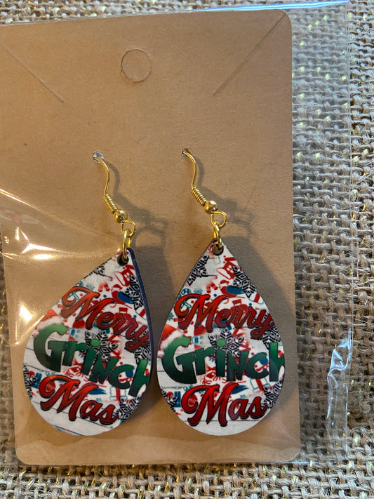 Grinchmas Earrings